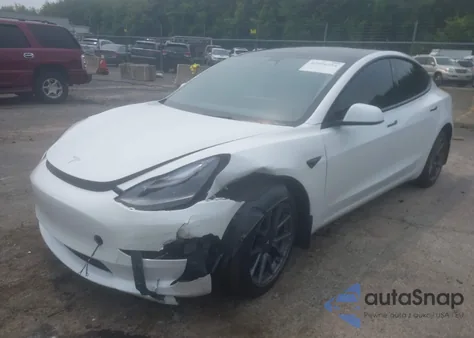 2023 Tesla Model 3 Rear-Wheel Drive from USA, damaged, VIN 5YJ3E1EA1PF489901